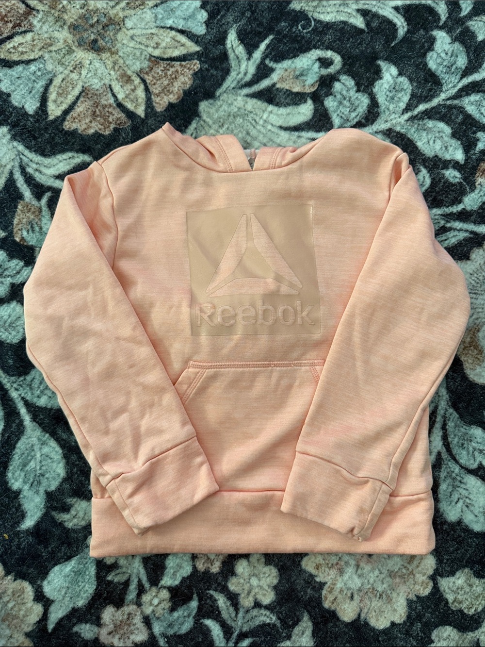 Reebok Peach Crewneck Hoodie for Kids